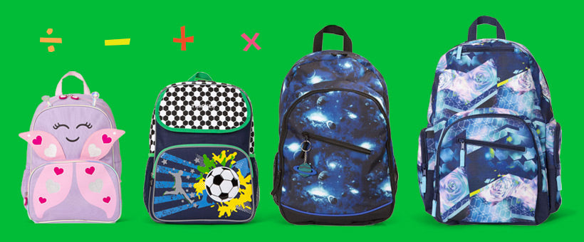 There's a backpack for everyone, at every size.