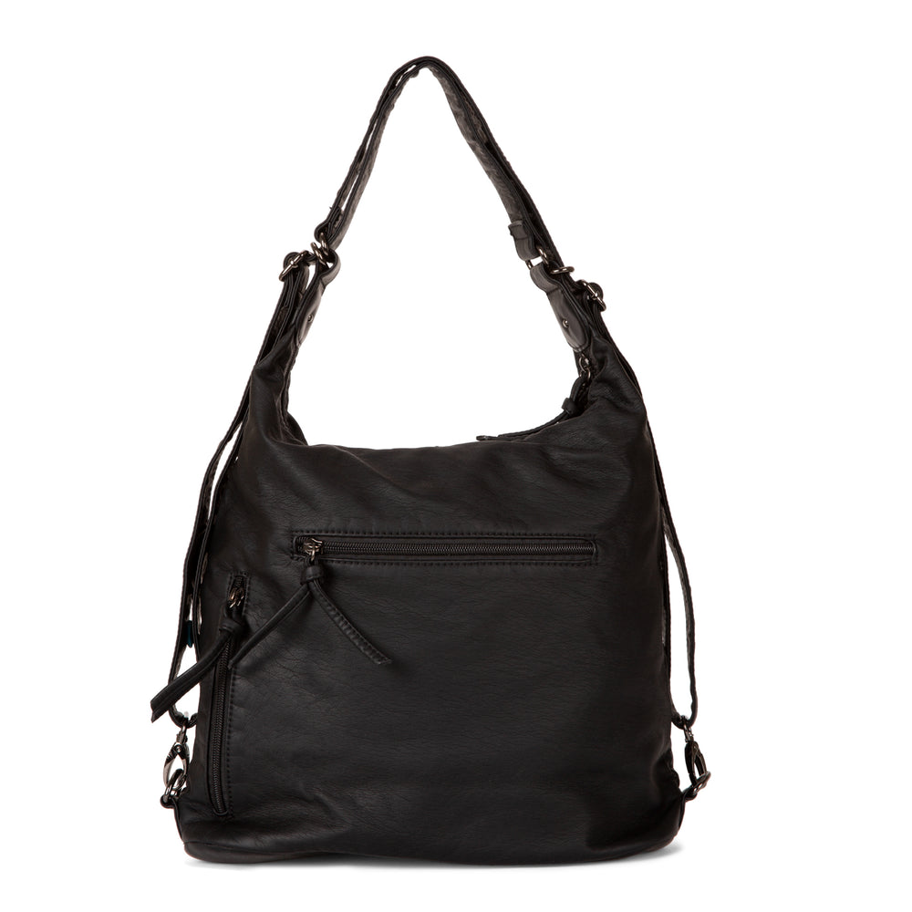 Quilted Convertible Hobo Handbag - Bentley