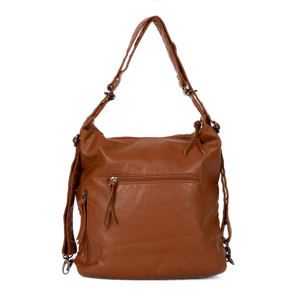 Quilted Convertible Hobo Handbag - Bentley