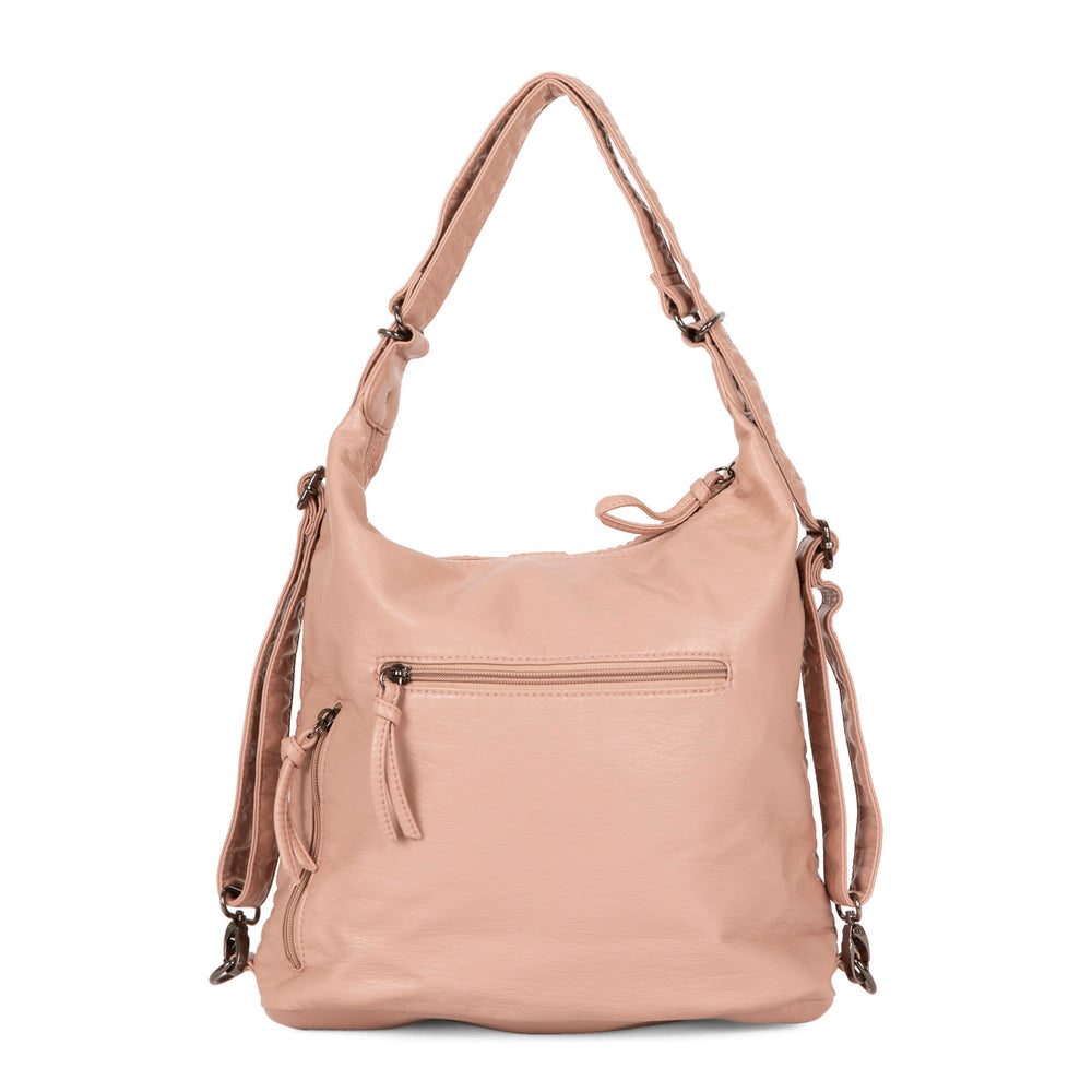 Quilted Convertible Hobo Handbag - Bentley