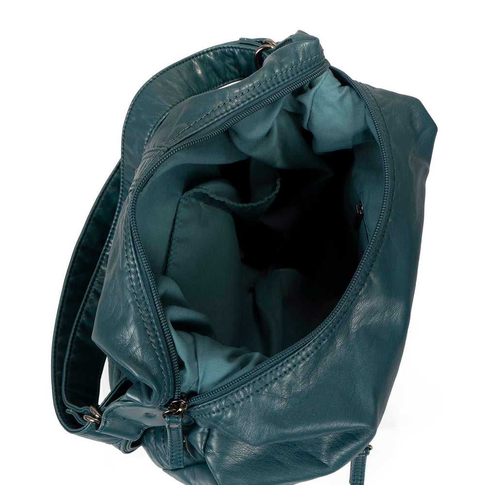 Quilted Convertible Hobo Handbag - Bentley