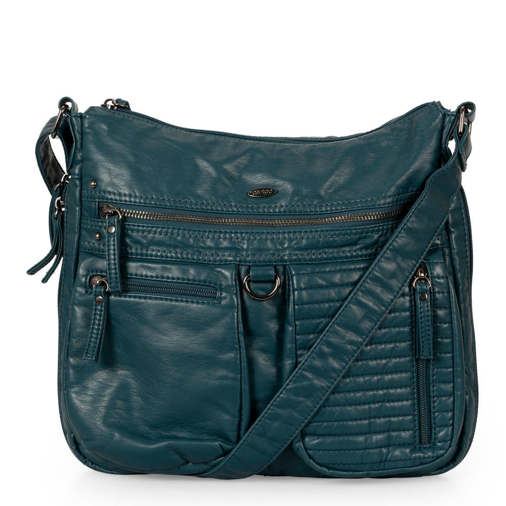 Medium Quilted Expandable Crossbody with Front Pockets - Bentley