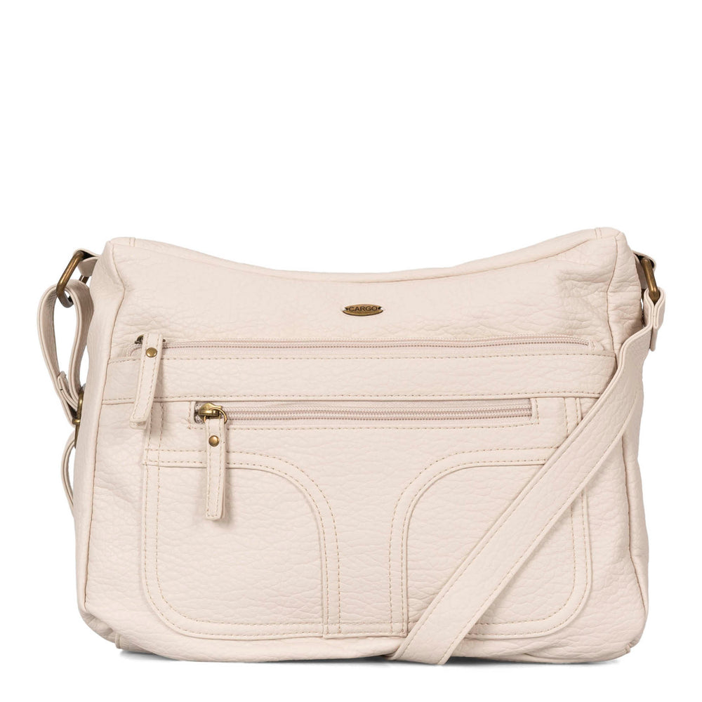 Pebbled E/W Crossbody Bag - Bentley