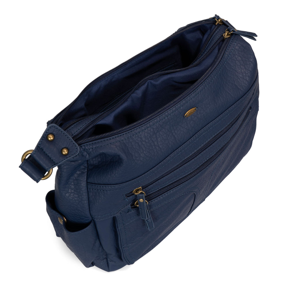 Pebbled Hobo Bag - Bentley