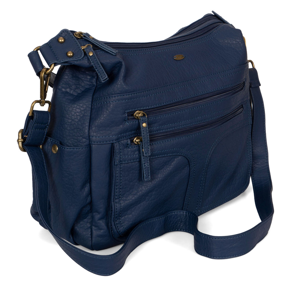 Pebbled Hobo Bag - Bentley