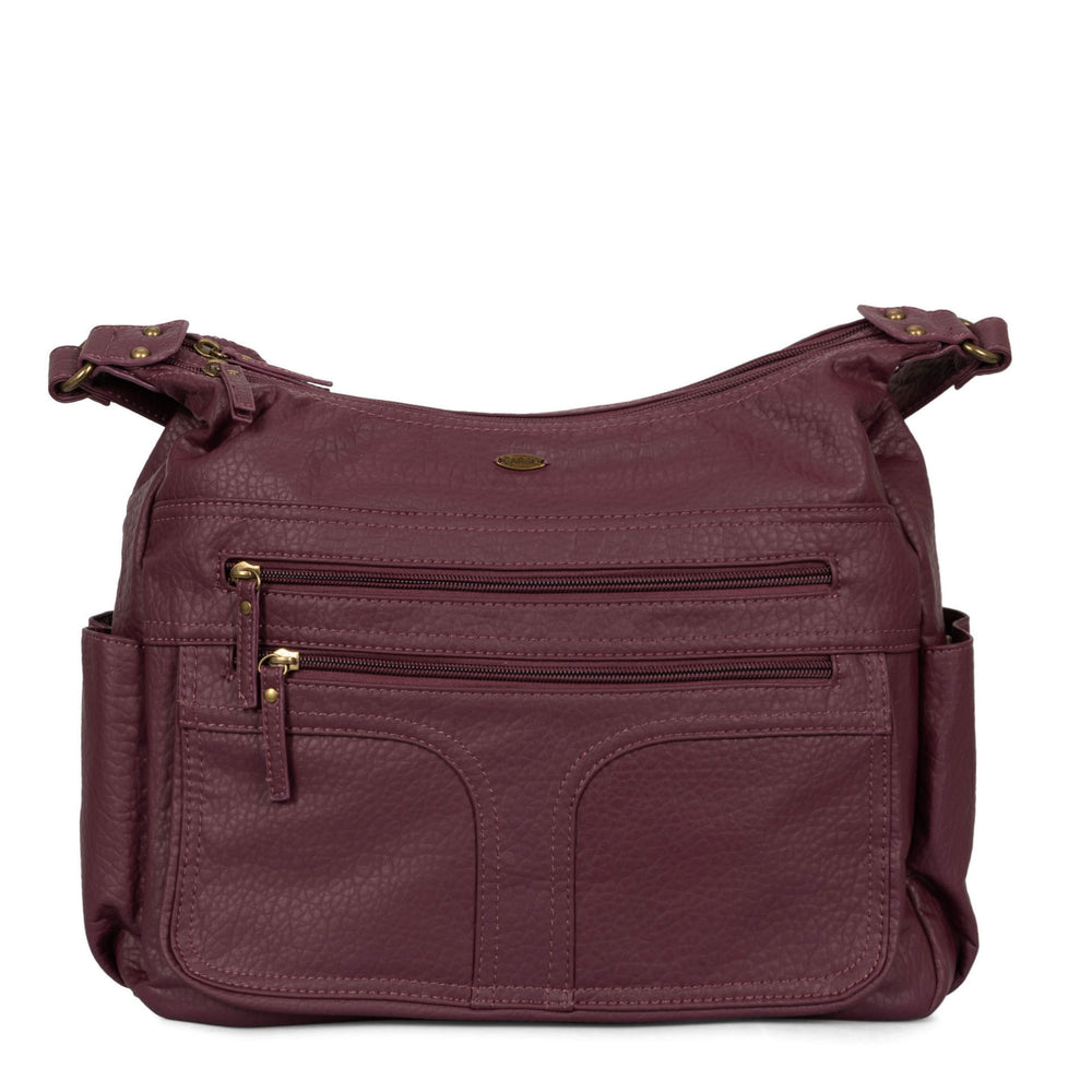 Pebbled Hobo Bag - Bentley