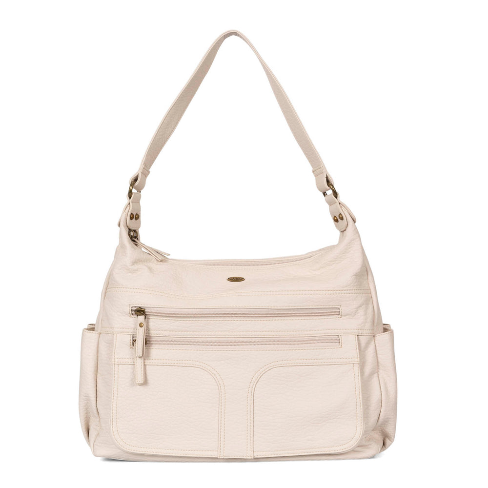 Pebbled Hobo Bag - Bentley