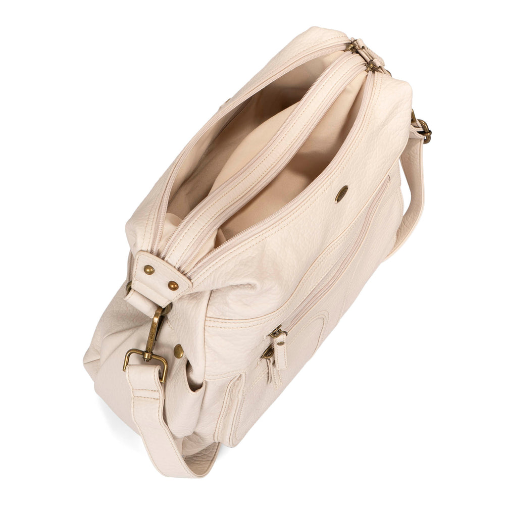 Pebbled Hobo Bag - Bentley