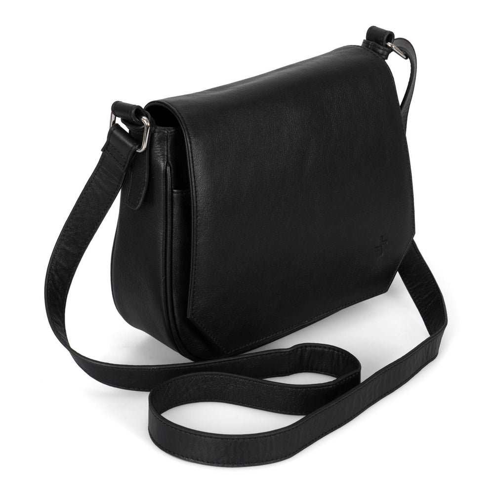 Saddle Crossbody Bag | RFID - Bentley