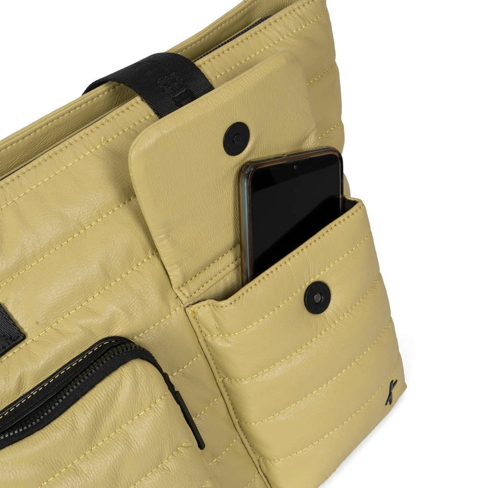 Quilted Tote Bag | RFID - Bentley