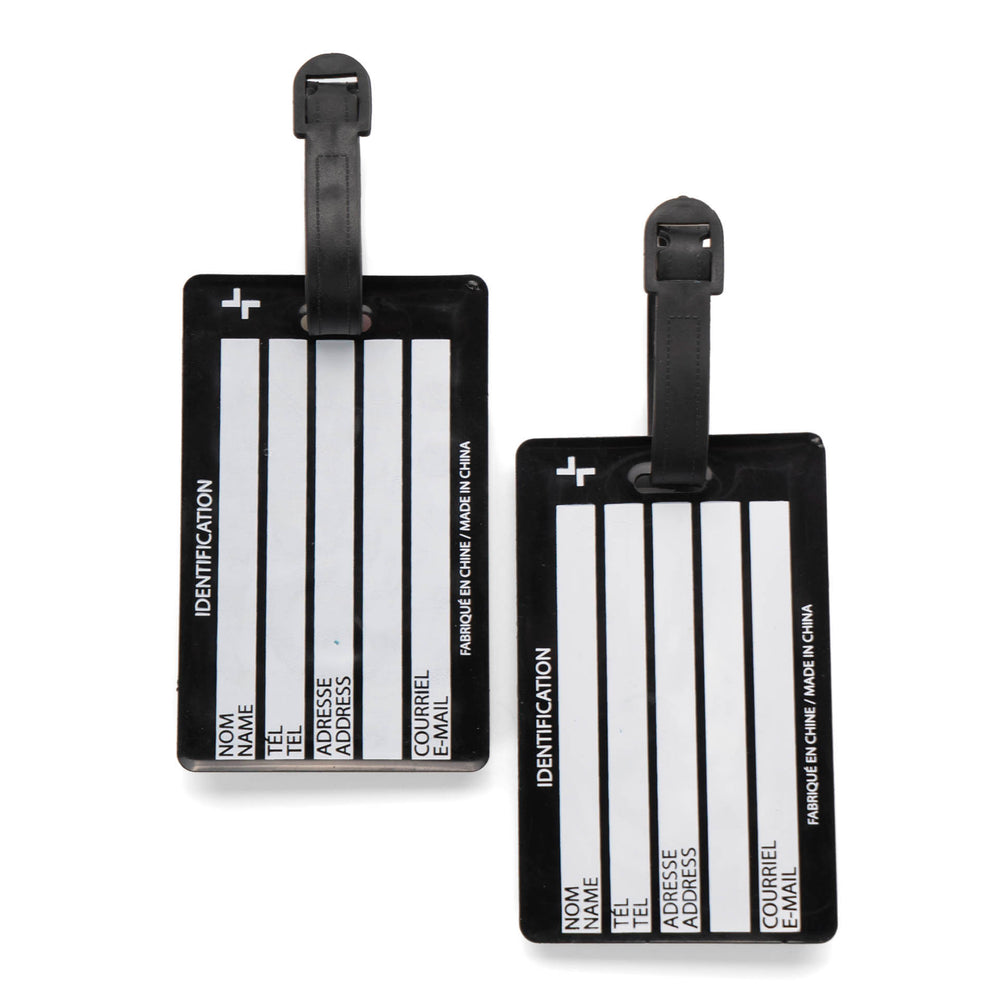 Tracker Peace Sign Luggage tag, 2pk - Bentley