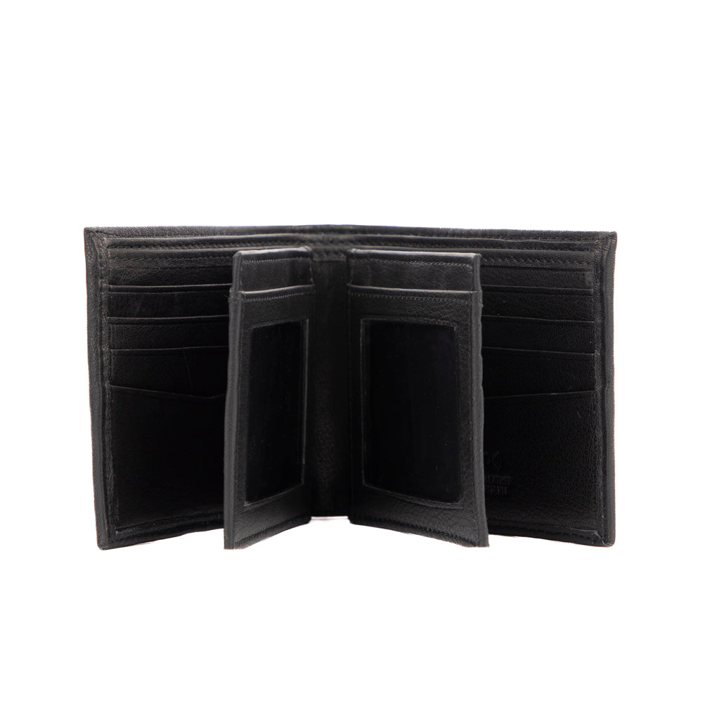 Tracker Core RFID Leather Double Center Wing - Bentley