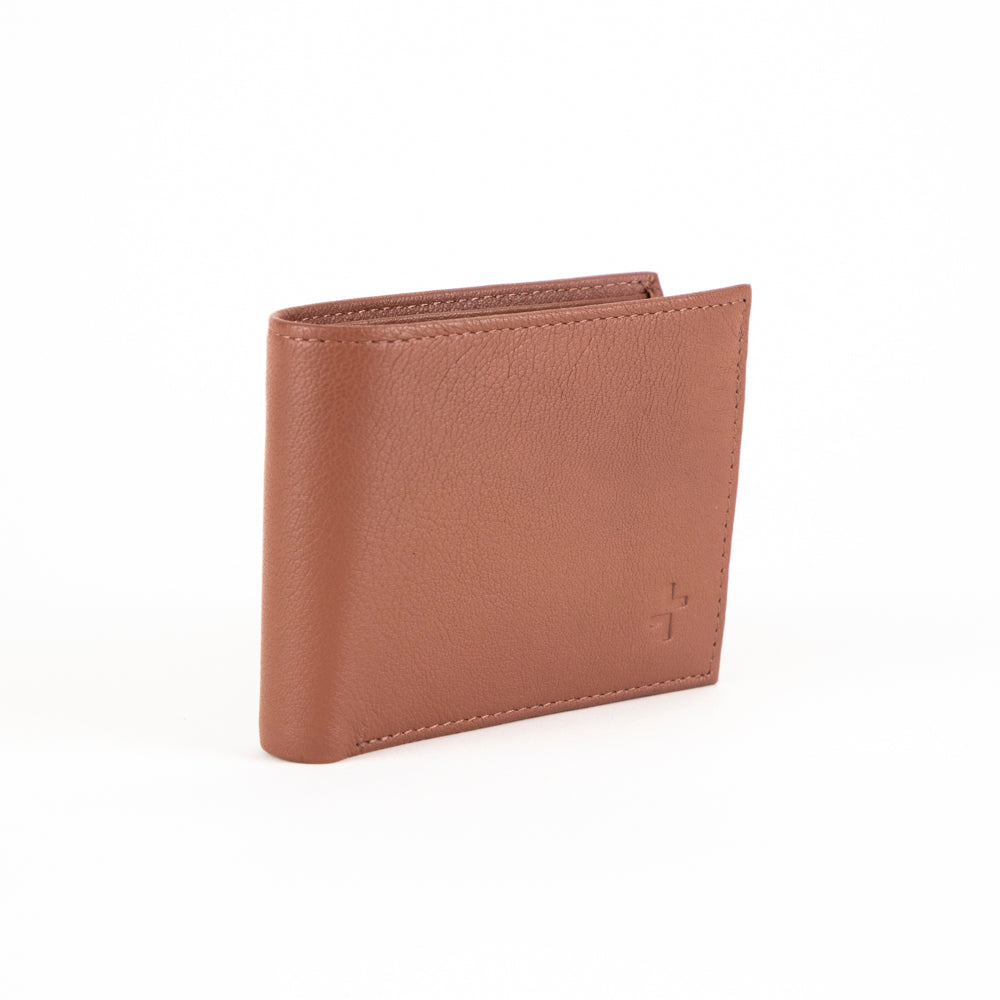 Tracker Core RFID Leather Double Center Wing - Bentley