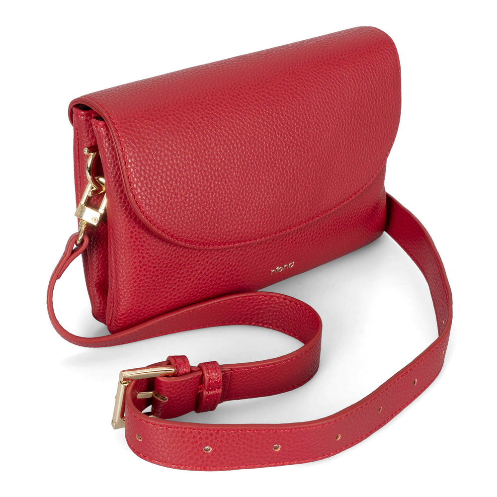 Riona Mini Brooklyn RFID Cross Body - Bentley