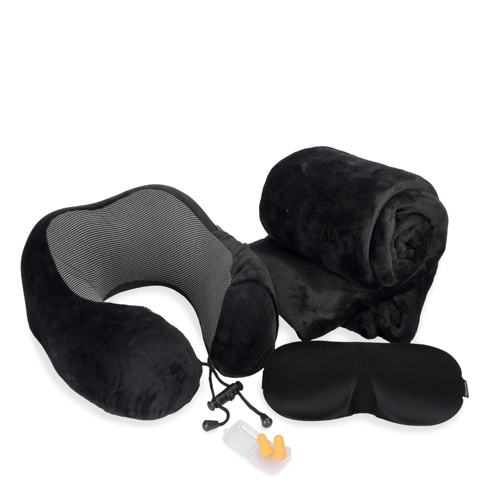 Bentley Travel Pillow + Blanket Set - Bentley