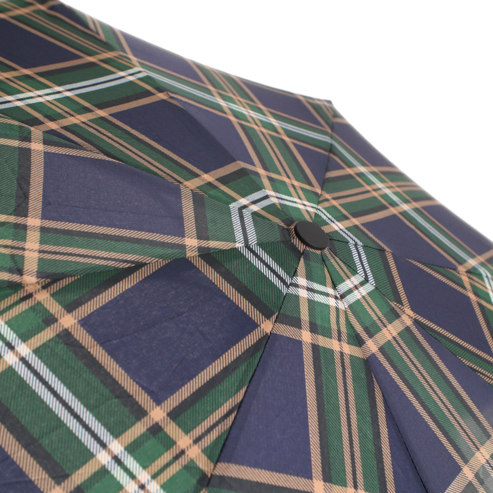 Parapluie court à imprimé écossais Tracker