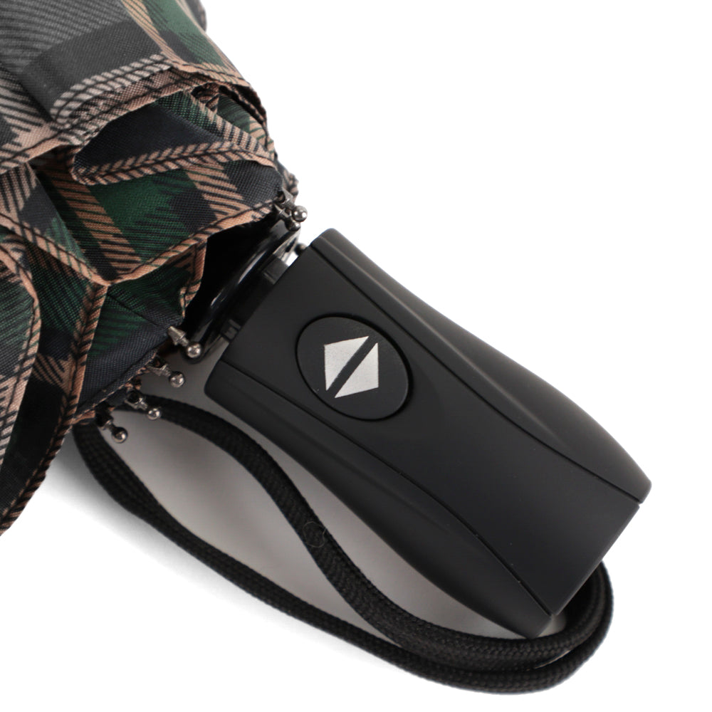 Parapluie court à imprimé écossais Tracker