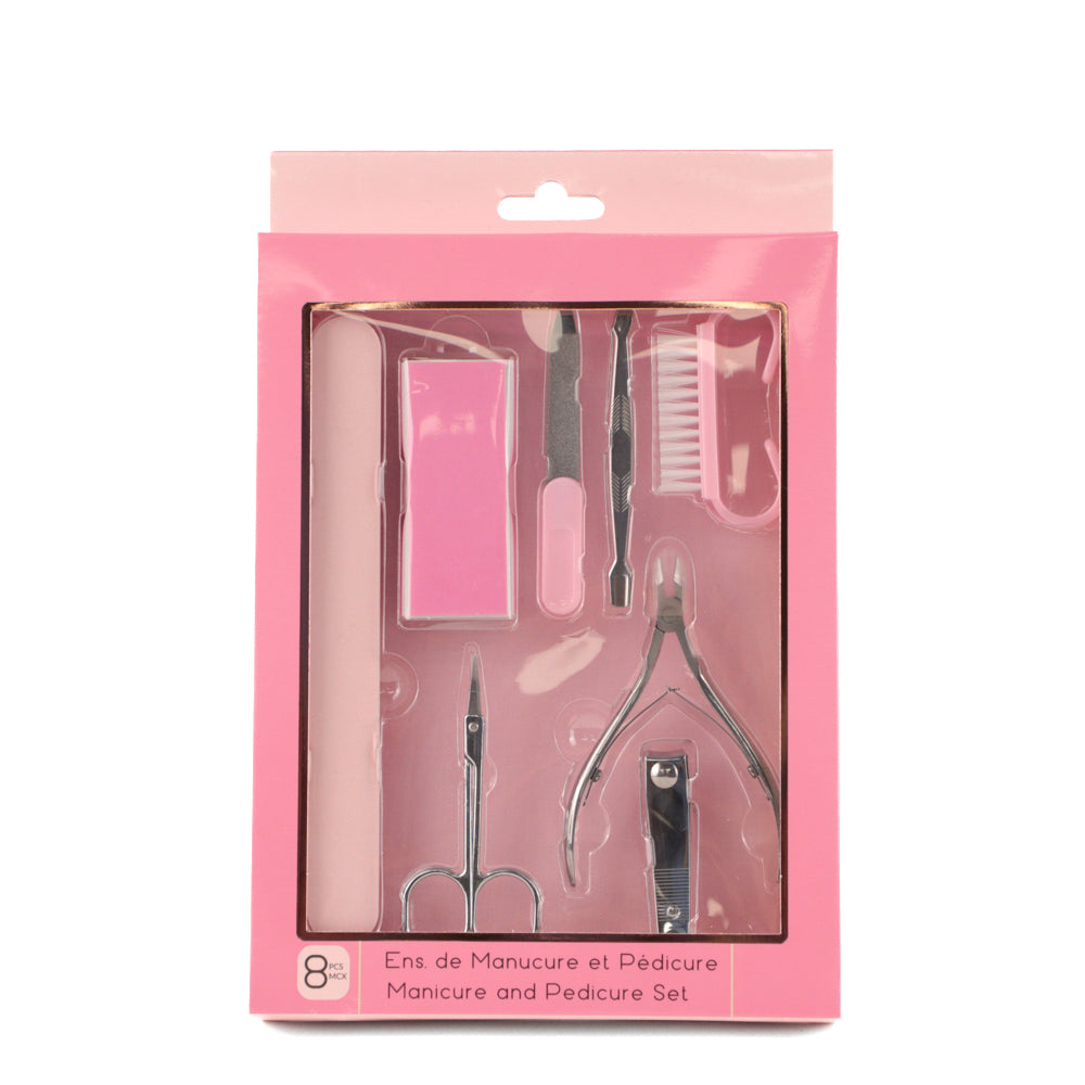 LT Jet Set Glam  8 PC Mani Set