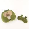 Ensemble Oreiller de Cou et Masque Grenouille Tracker 