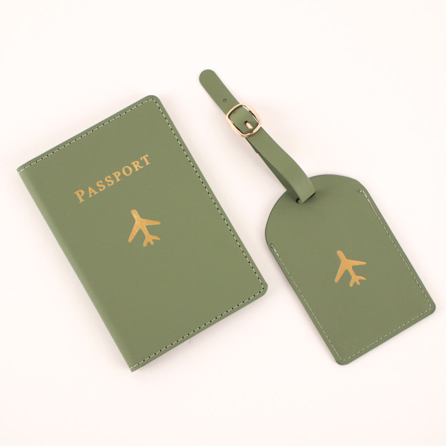 Tracker Passport Cover/Tag Set - Bentley