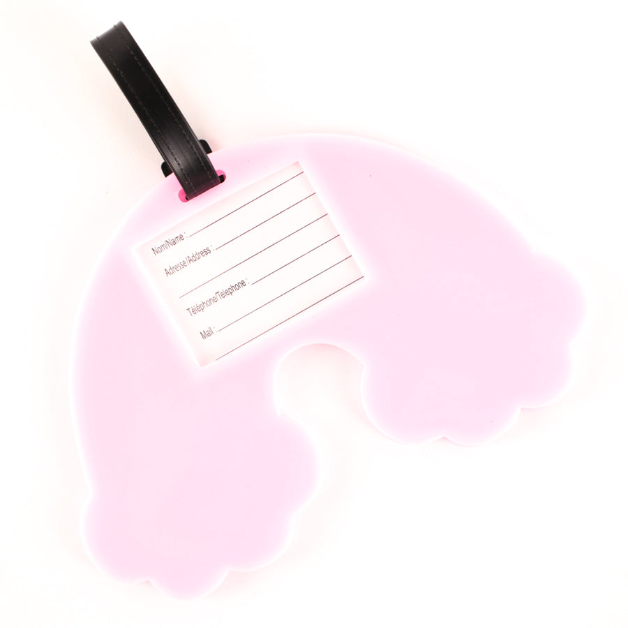 Tracker Rainbow Luggage ID Tag - Bentley