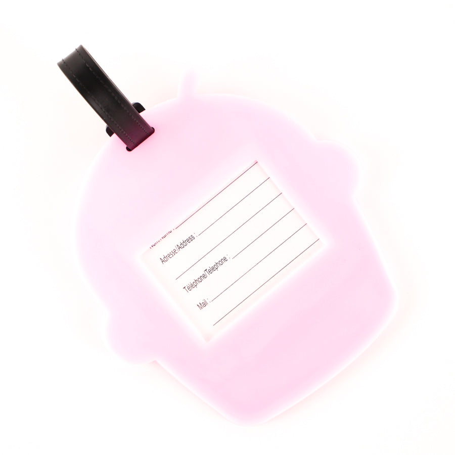 Tracker Cupcake Luggage ID Tag - Bentley