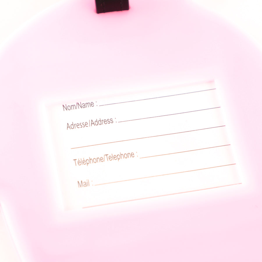 Tracker Cupcake Luggage ID Tag - Bentley
