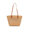 Nomad Stripe Straw Tote