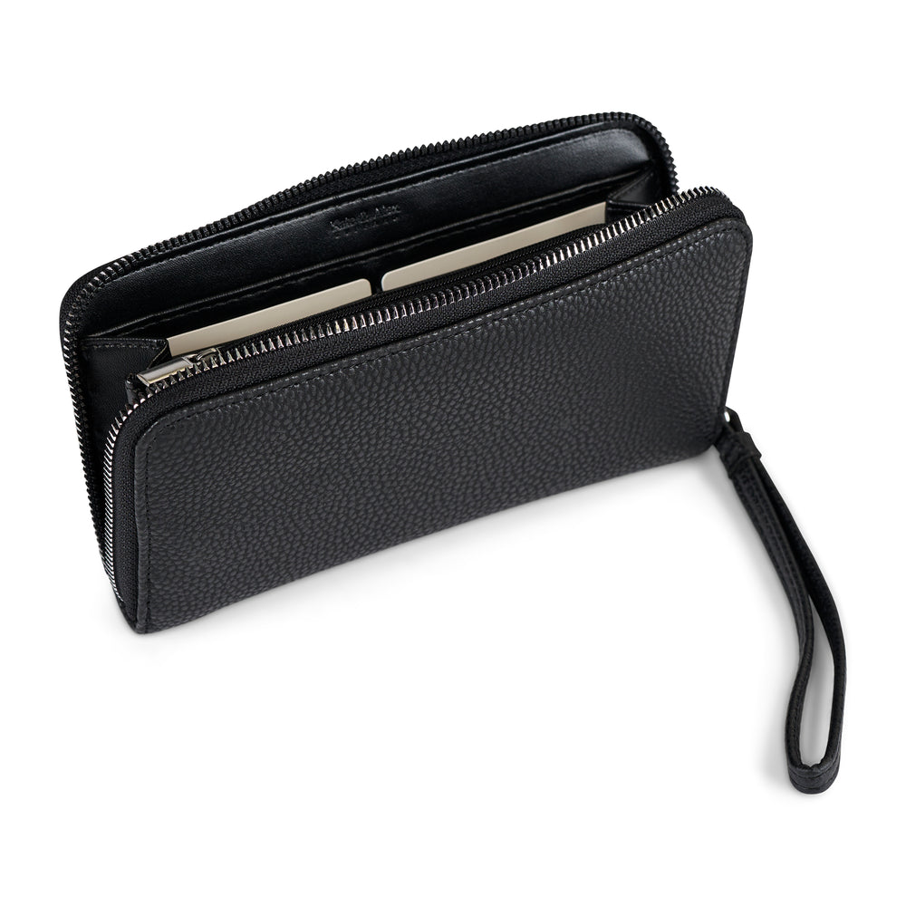 Portefeuille zippé classique Bentley Amour avec dragonne