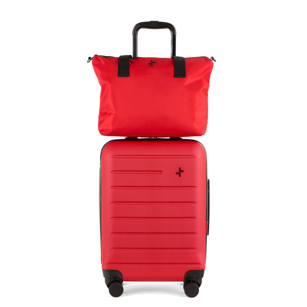 Ensemble valise de cabine rigide 20.5po et fourre-tout Tracker Uptown