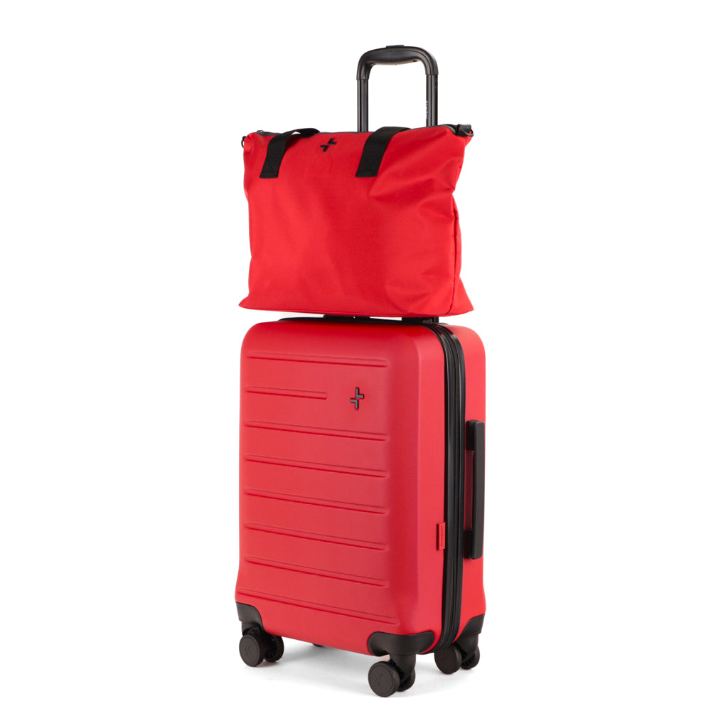 Ensemble valise de cabine rigide 20.5po et fourre-tout Tracker Uptown