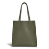 Onyx / Leather Vertical Tote *Drop Ship* - Bentley