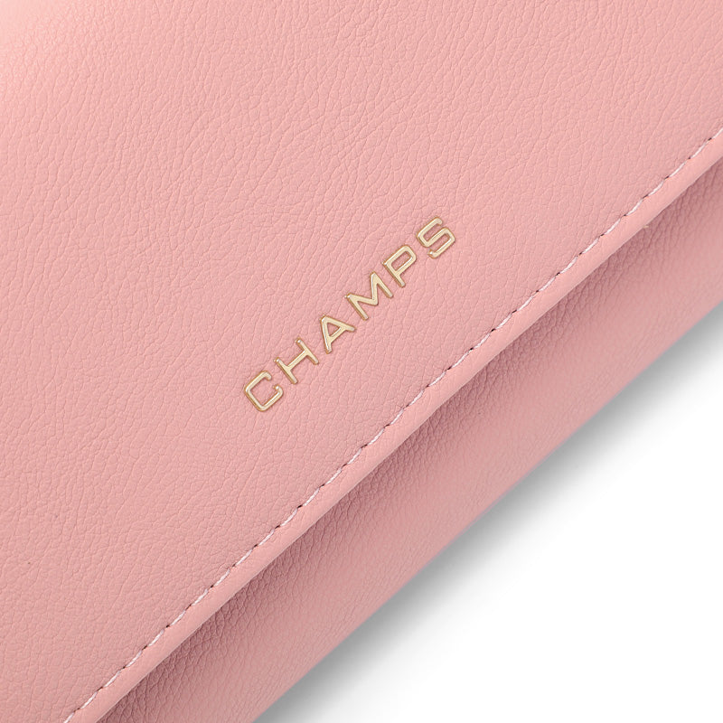 Portefeuille à trois volets emblématique / extensible