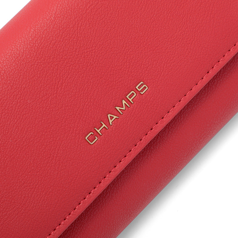 Portefeuille à trois volets emblématique / extensible