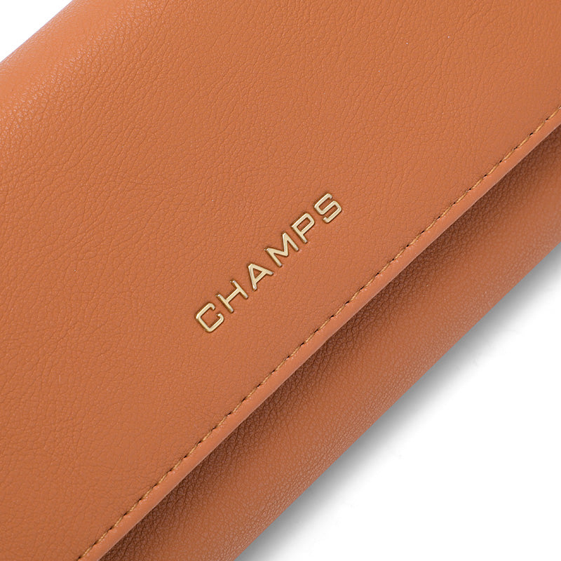 Portefeuille à trois volets emblématique / extensible