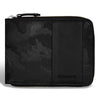 Camo / Leather Zip Around Wallet *Drop Ship*