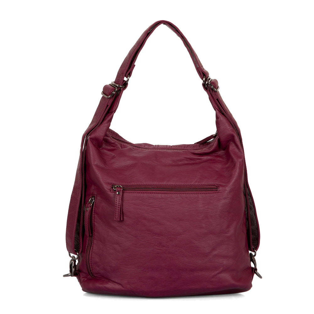 Quilted Convertible Hobo Handbag - Bentley
