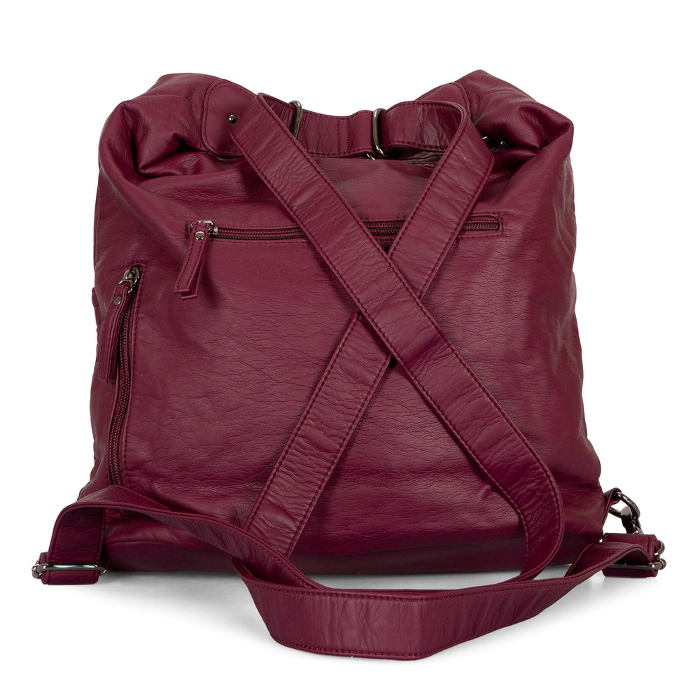 Quilted Convertible Hobo Handbag - Bentley