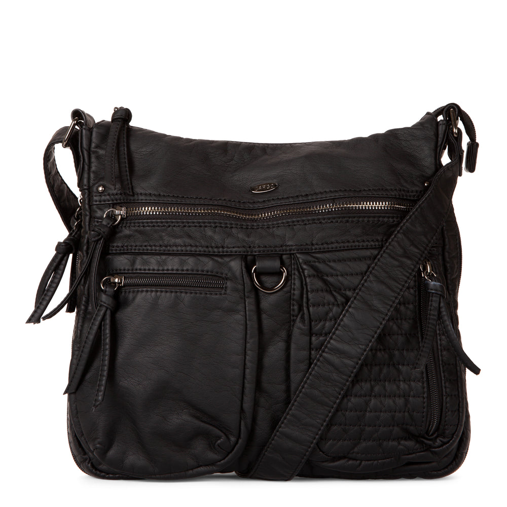 Medium Quilted Expandable Crossbody with Front Pockets - Bentley