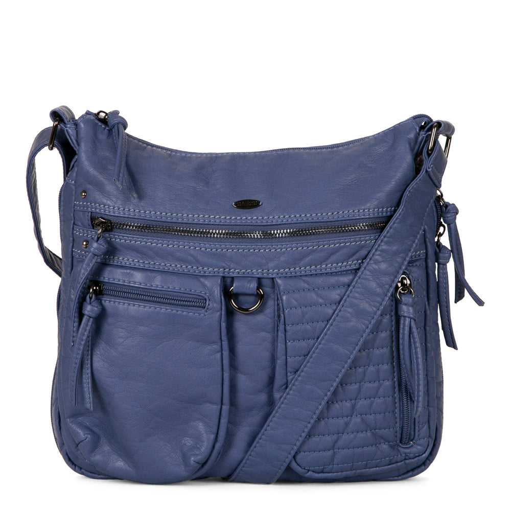 Medium Quilted Expandable Crossbody with Front Pockets - Bentley