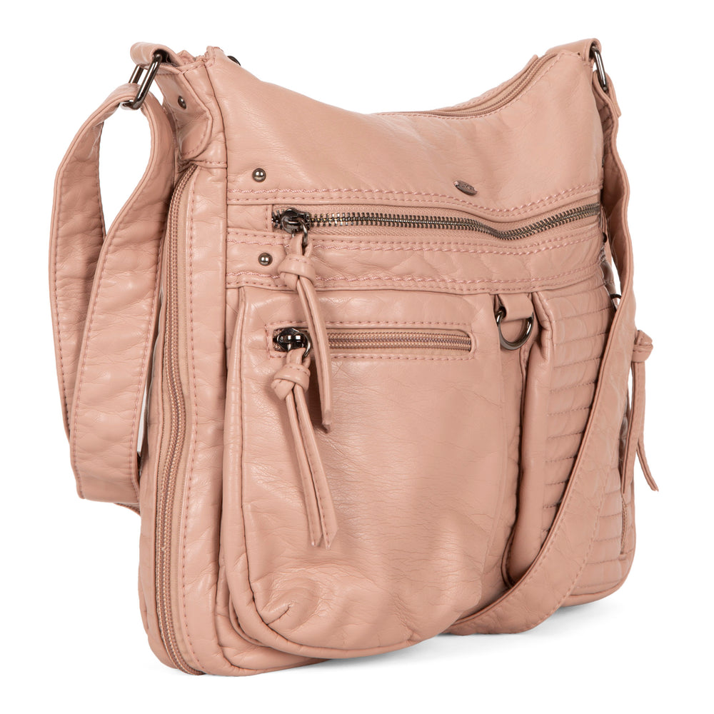 Medium Quilted Expandable Crossbody with Front Pockets - Bentley