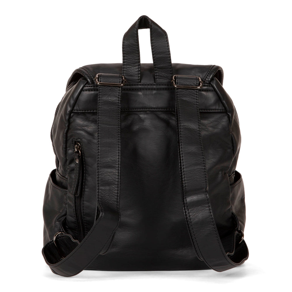 Quilted Flap Backpack - Bentley