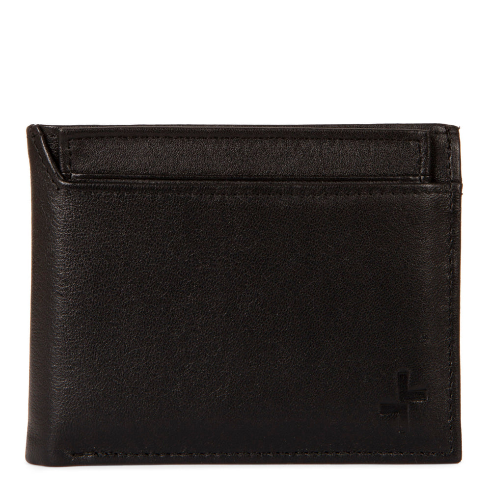 Leather RFID Flip-Up Wing Wallet - Bentley