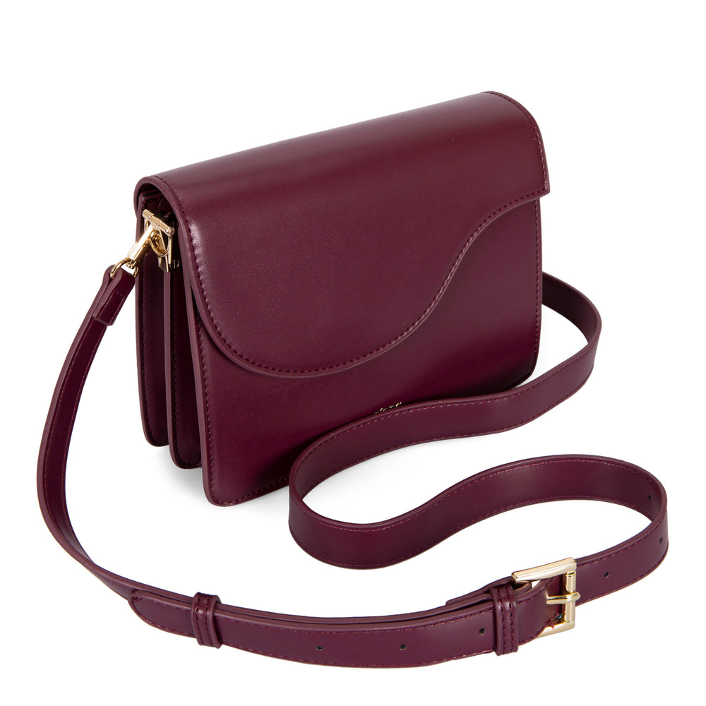 Gracie Flap Front Crossbody - Bentley