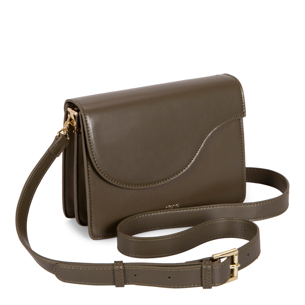 Gracie Flap Front Crossbody - Bentley