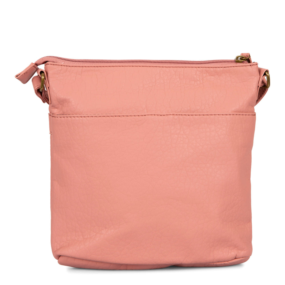 Pebbled N/S Crossbody Bag - Bentley