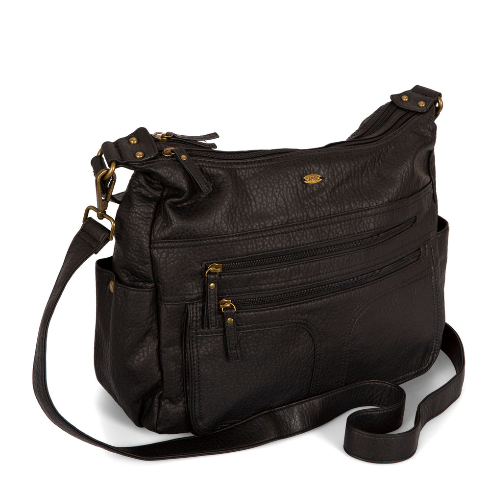 Pebbled Hobo Bag - Bentley