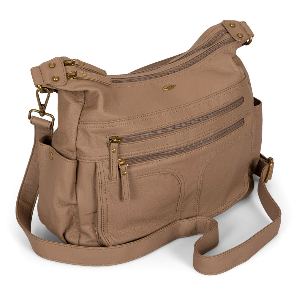 Pebbled Hobo Bag - Bentley